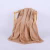 OEM 100% Polyester Faux Fur Fleece Bedroom Blanket Chinese Factory